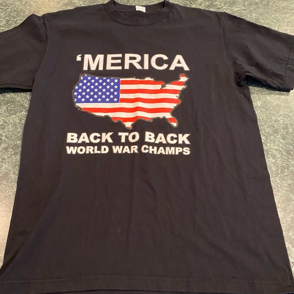 merica back to back world war champs t shirt